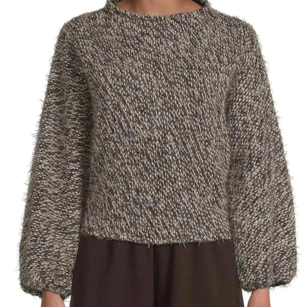 Bryn Walker “Anna” Wool Blend Sweater In Castagna Sz Xs Msrp $200